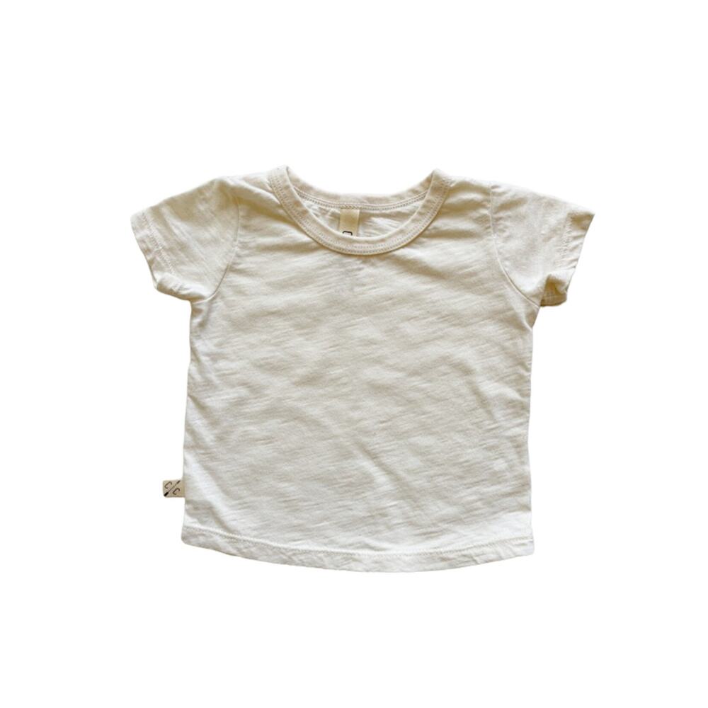 Childhoods Natural Basic Tee Size 3-6m
